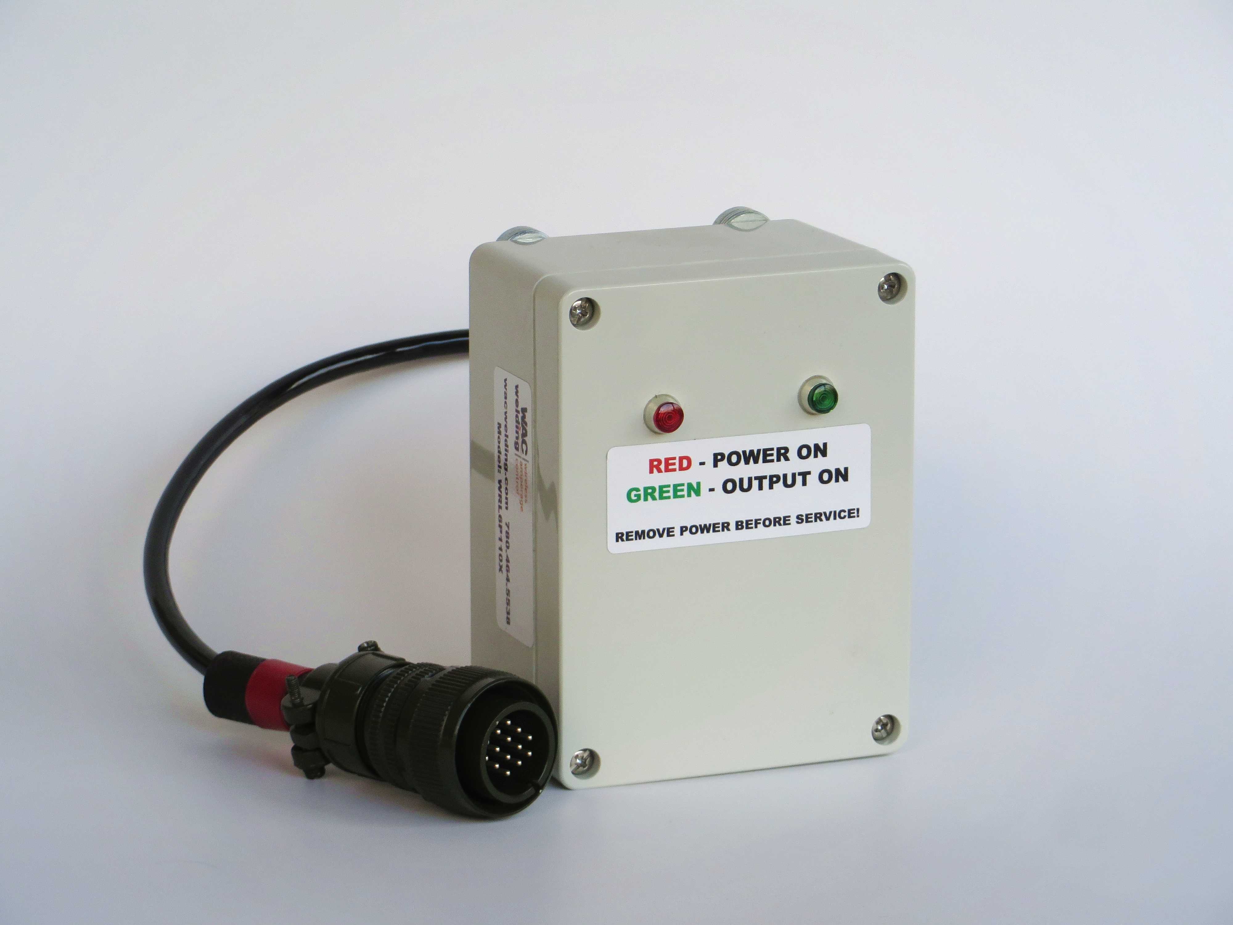 A W.A.C. Welding receiver unit.